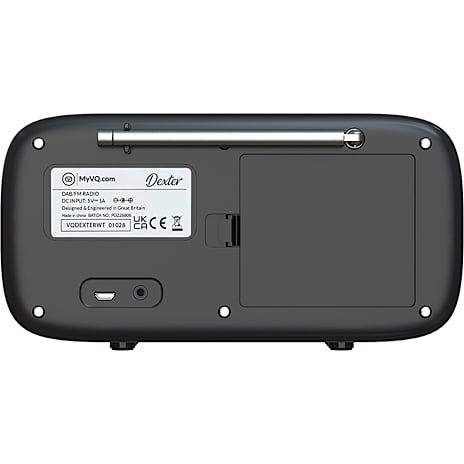 VQ Dexter DAB+/FM radio - valnød