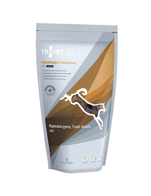 Trovet HOT Mulitpurpose Ostrich (Struisvogel) Treats Hond 6 x 150 gram