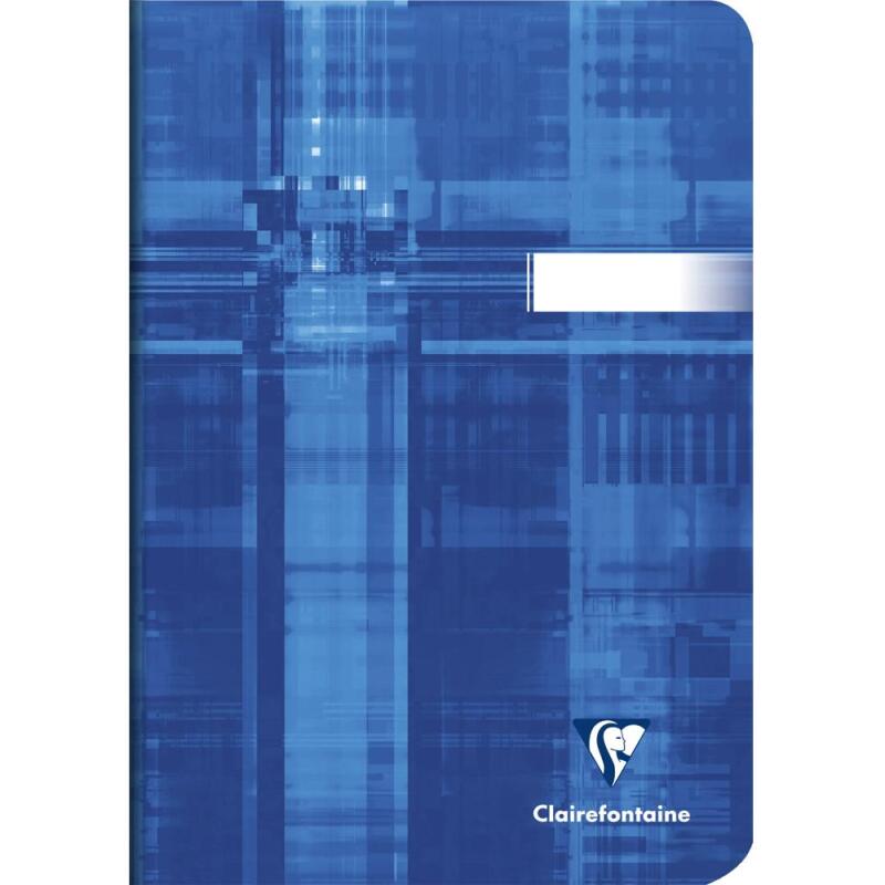 Carnet piqué Clairefontaine Metric format 14,8 x 21 uni 96 pages - Assortis