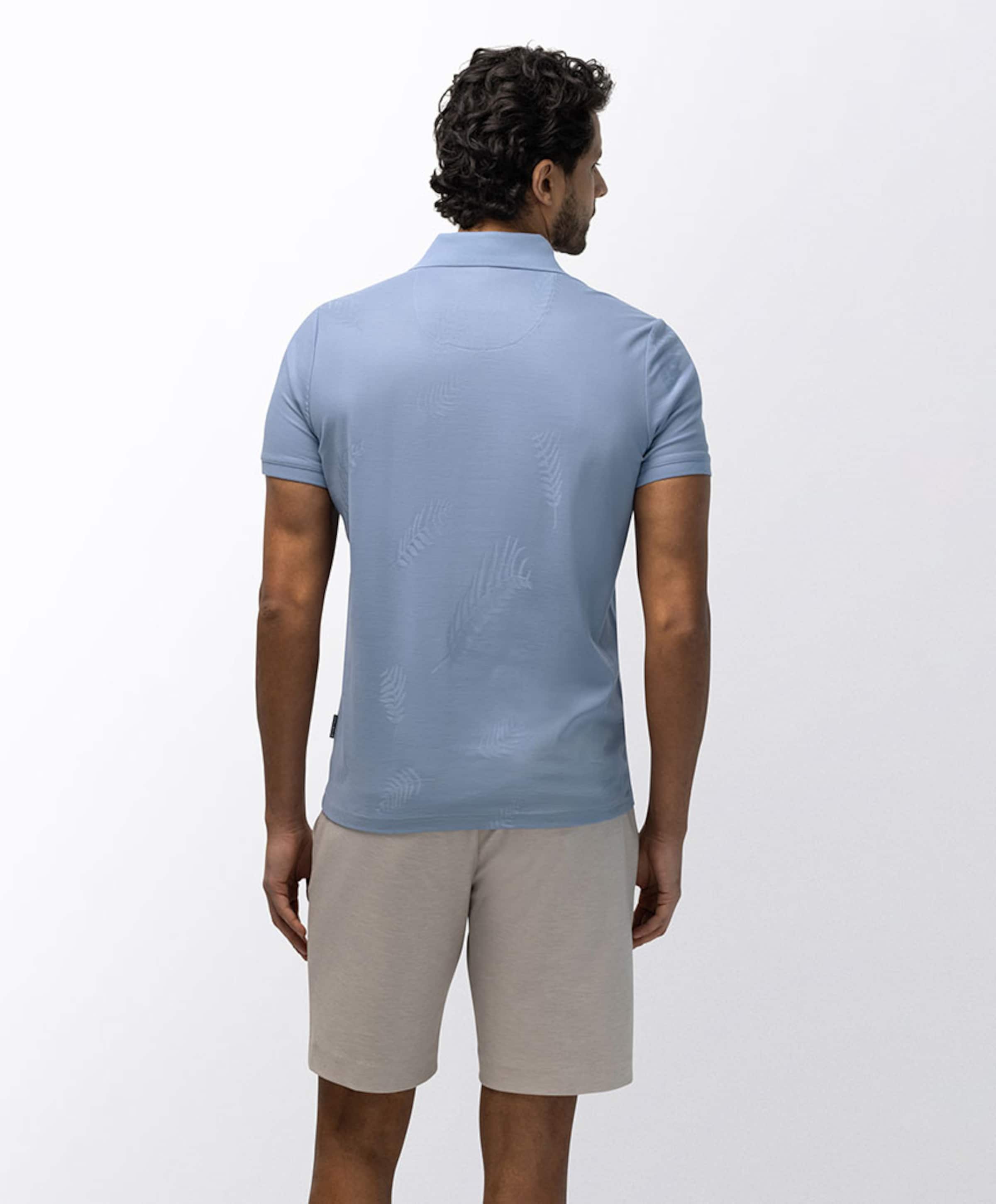 State of Art Heren polo blauw