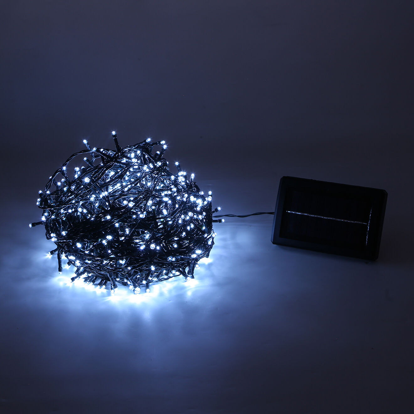 Pratik Garden Guirlande solaire 1000 LED blanche - 61.94 m