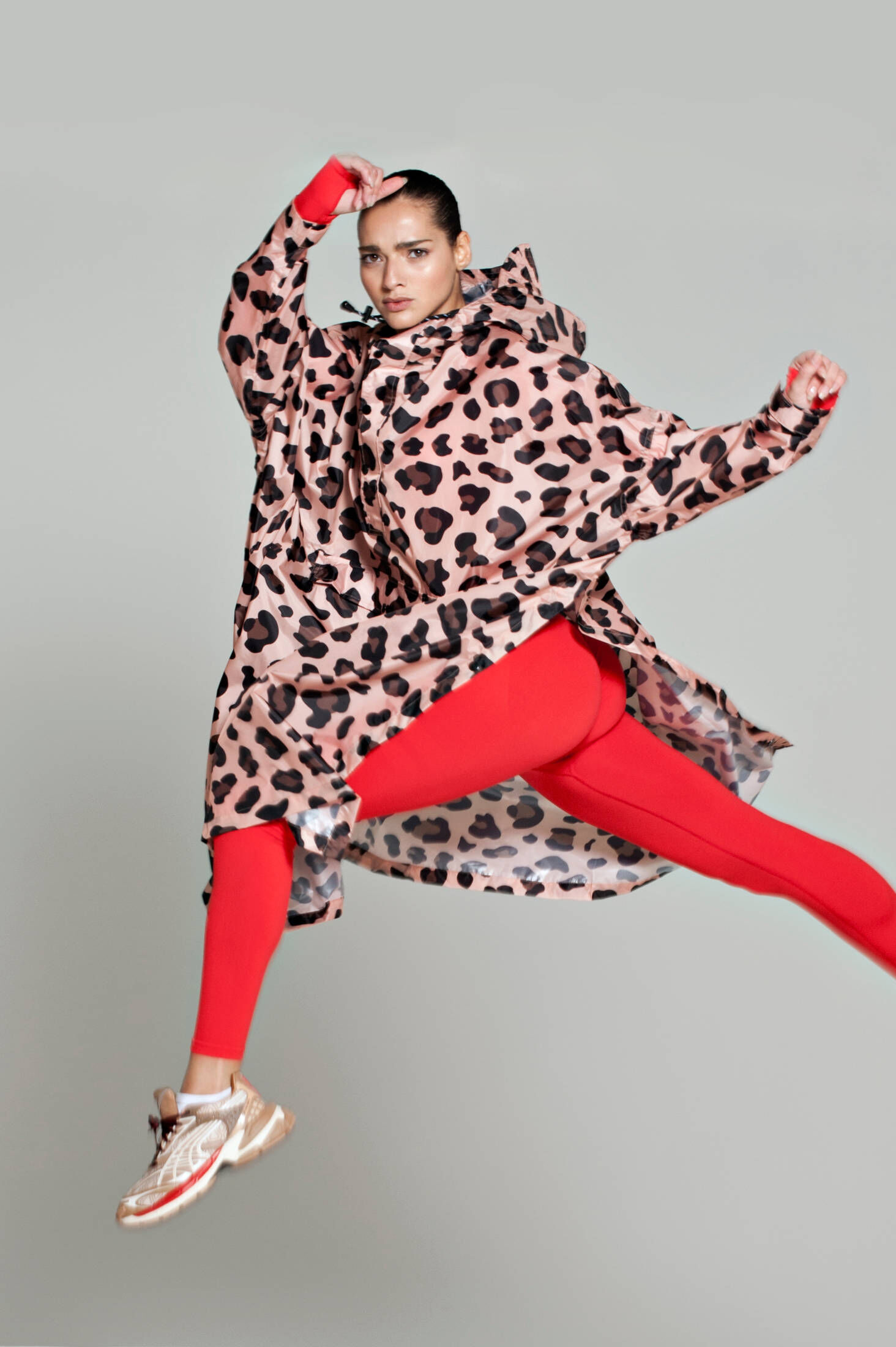 RAINKISS| Damen Regenponcho PINK PANTHER
