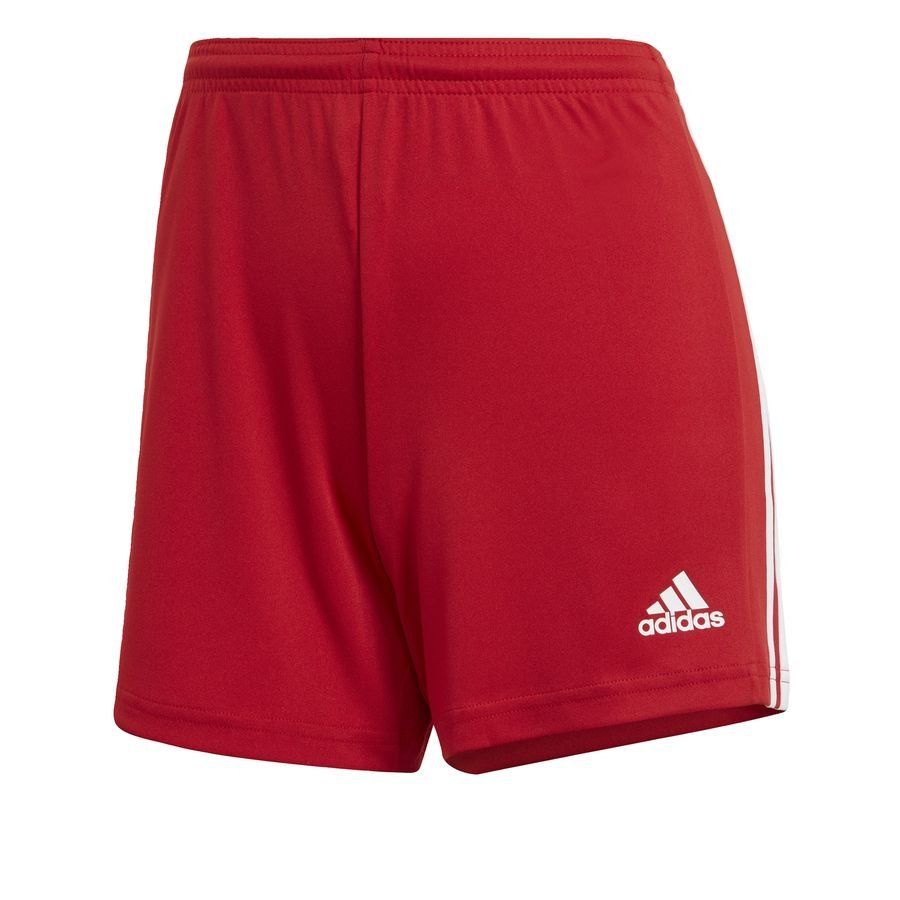 adidas Short Squadra 21 - Rouge/Blanc Femme