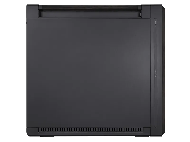ASUS ProArt PA602 - Wood Edition - mid tower - udvidet ATX - ingen strømforsyning - sort - USB/Lyd