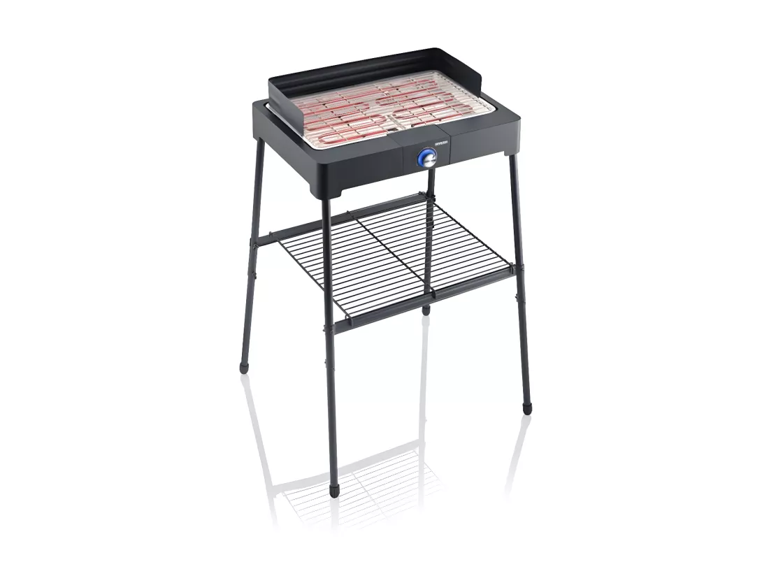 Severin Barbecue électrique sur pieds 2200w noir - 8566