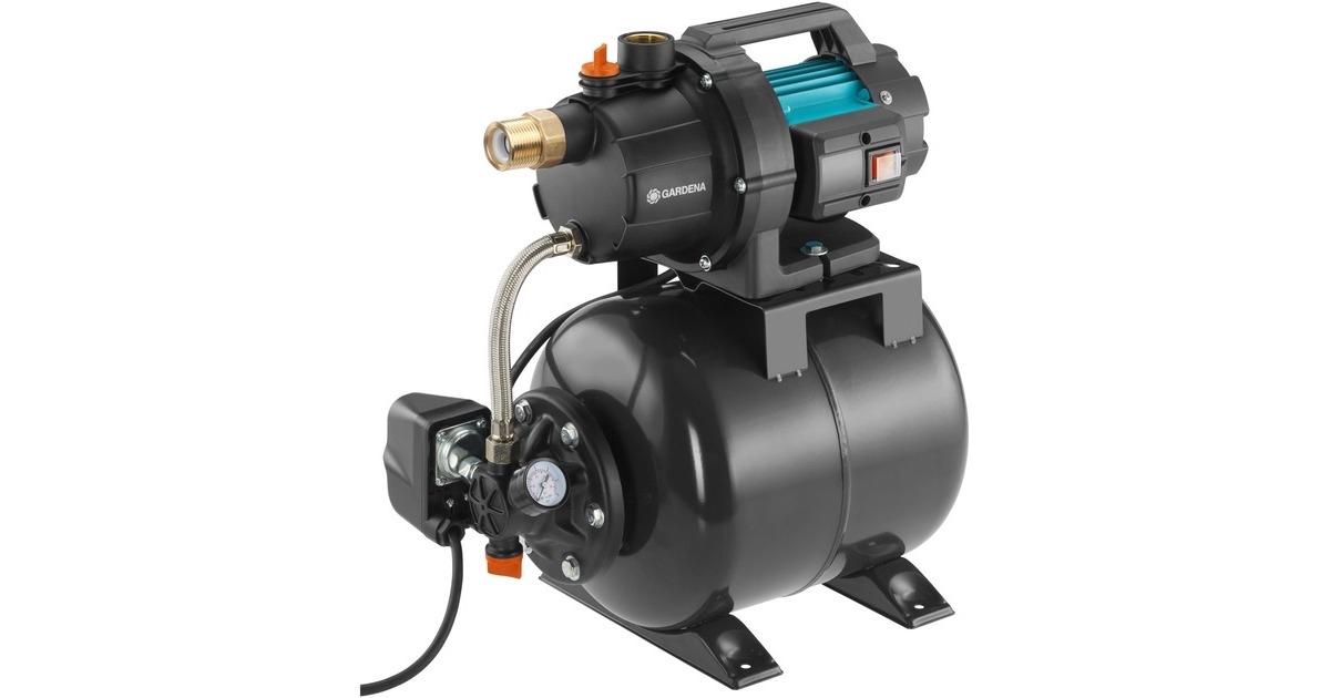 GARDENAHydrofoorpomp 3700/4  (Zwart, 9023-20)
