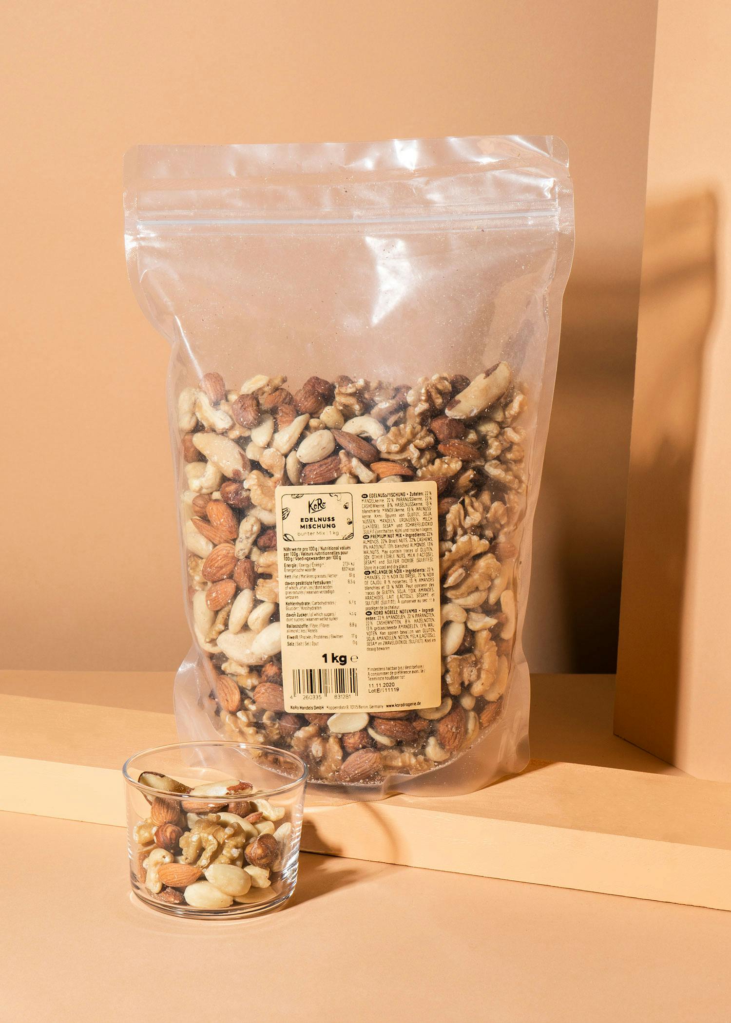 KoRo Edelnussmischung 1 kg