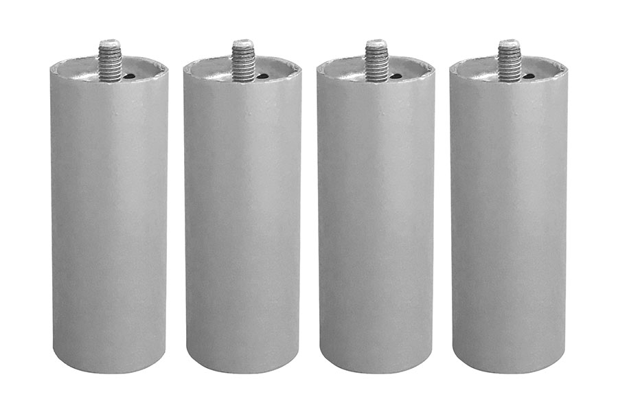 Block hyllesystem ben Aluminium 4 pk rund