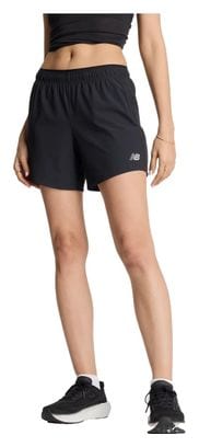 Short Slipé New Balance RC 5in Noir Femme