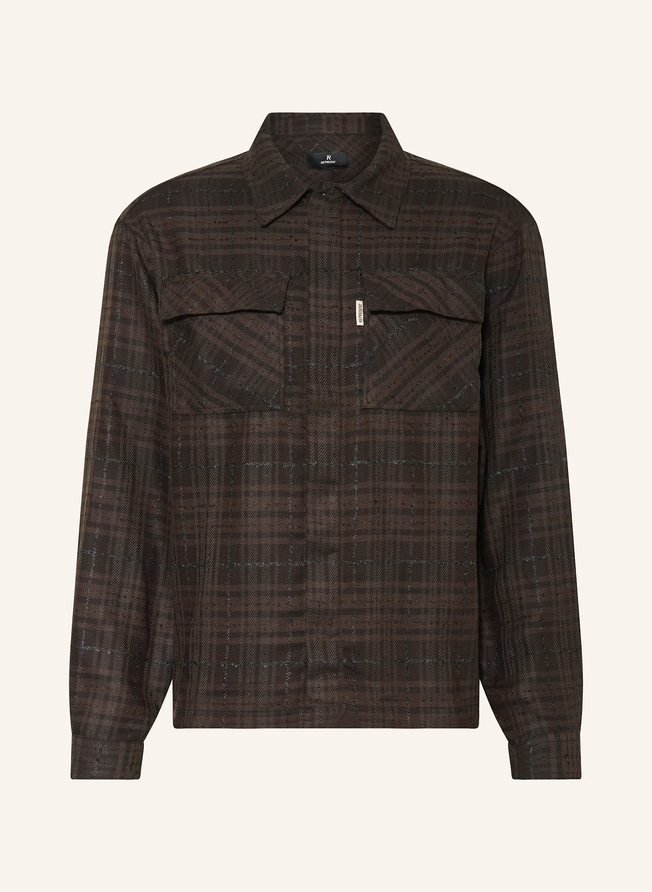 REPRESENT Flanell-Overjacket