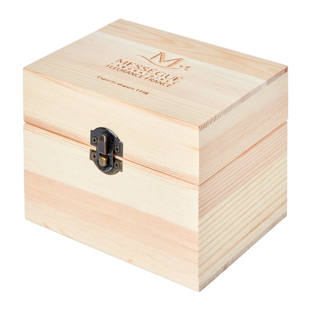 Boîte de rangment pour huiles essentielles bois naturel