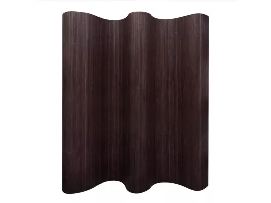 Cloison de séparation Bambou Marron foncé 250 x 165 cm