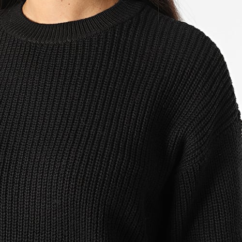 Pull Crop Femme Maysa Noir
