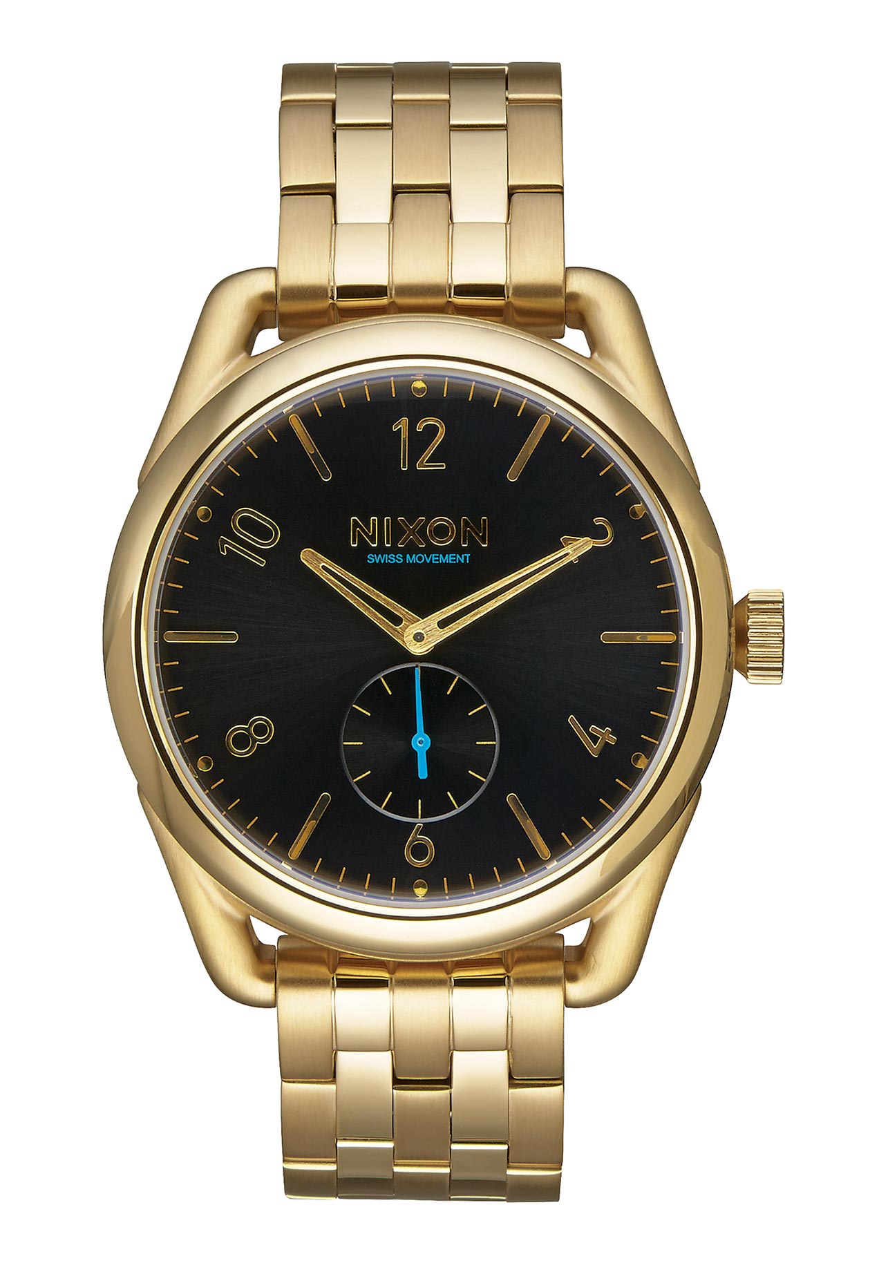 Nixon The C39 SS All Gold Black Damenuhr A950510