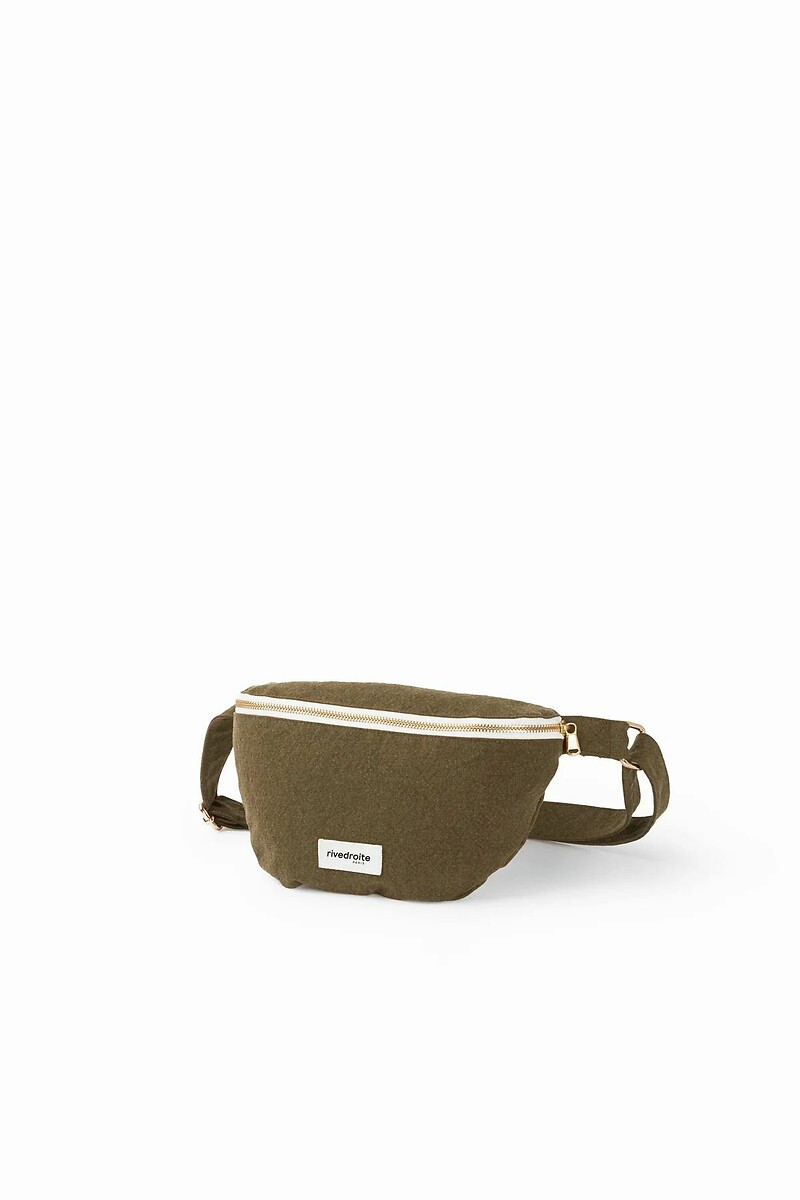 RIVEDROITE<br>Bolsa de cintura com zíper Custine - A Bolsa de Cintura