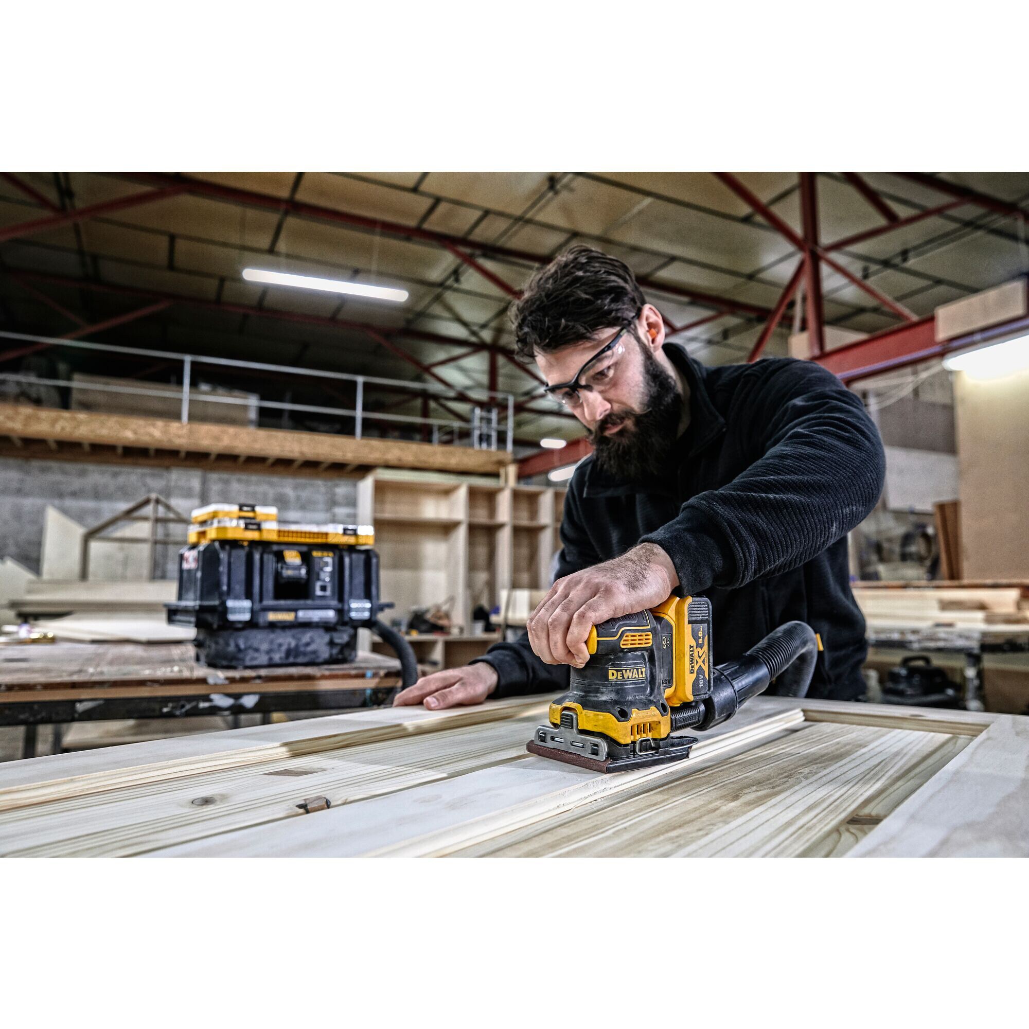 DeWalt Schwingschleifer Akku-Vibrationsschleifer DCW200NT, 18Volt
