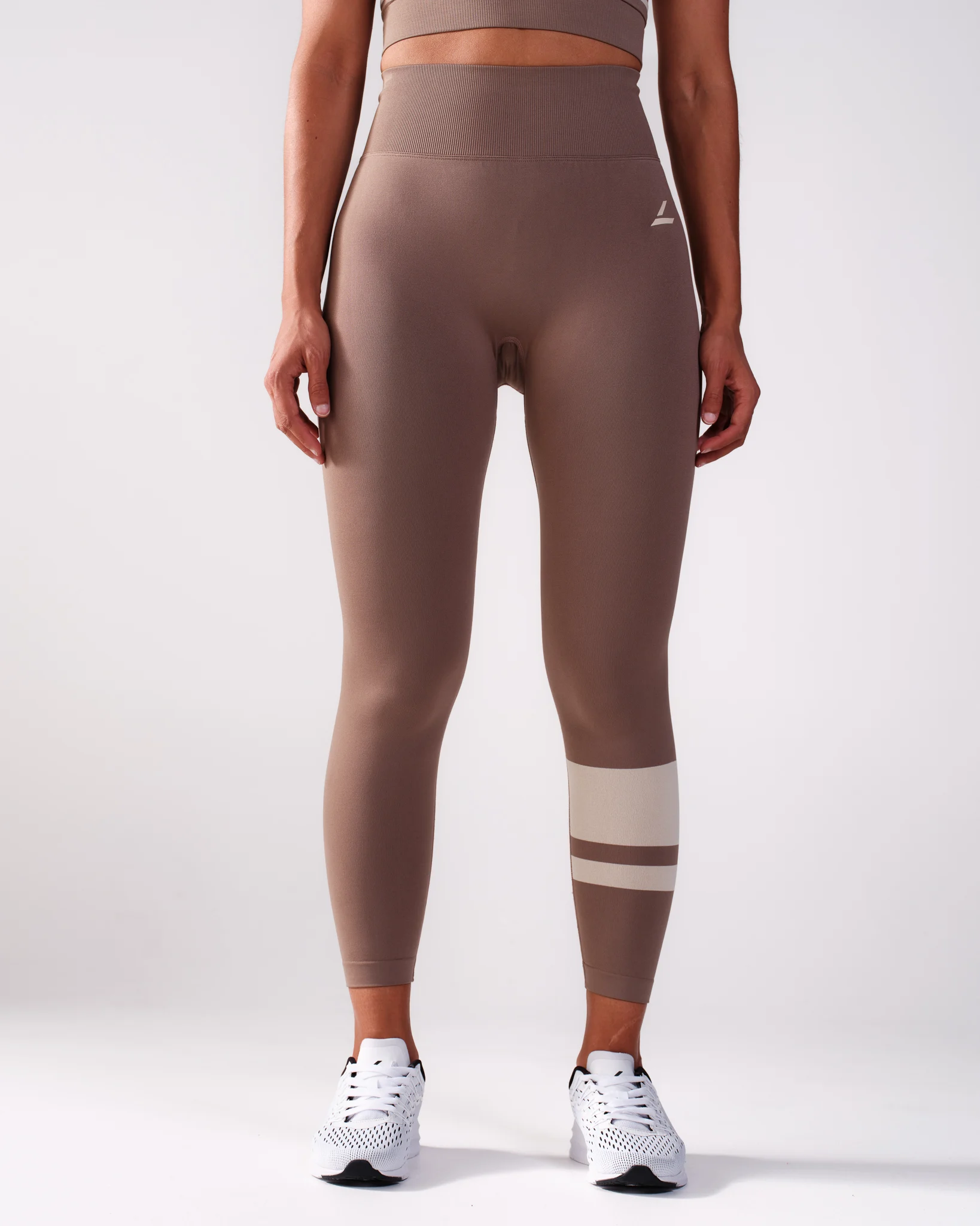 LEVITY Block Tights Beige