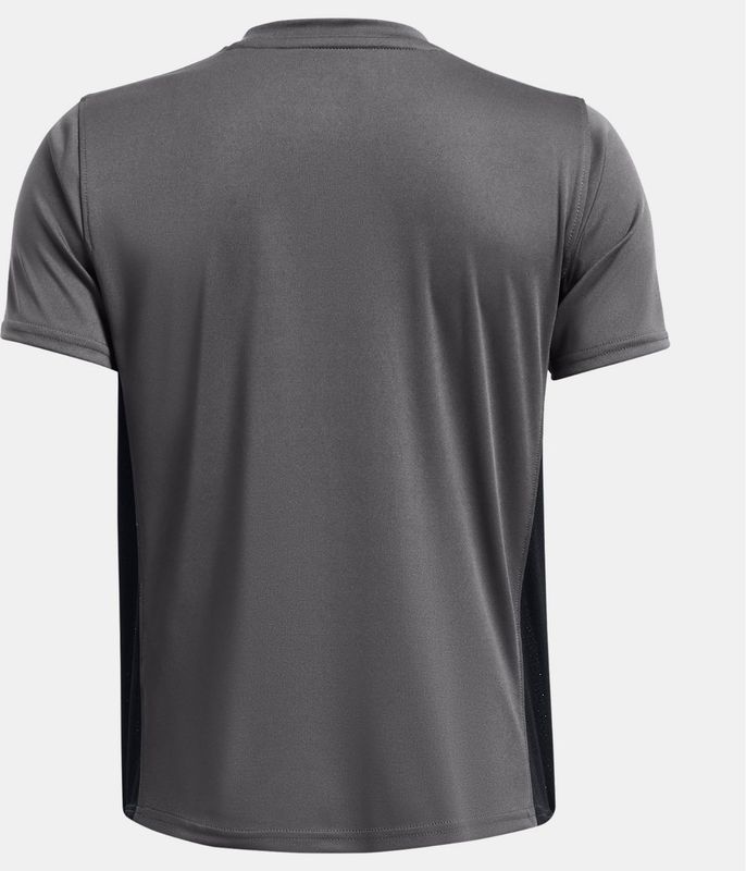 Under Armour - CHALLENGER - T-shirt - Castlerock/White - 100% Polyester