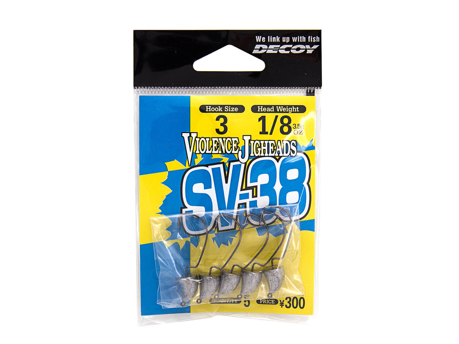 Violence Jighead SV-38 - Gr. 4 (1.8g - 1/16 oz.)