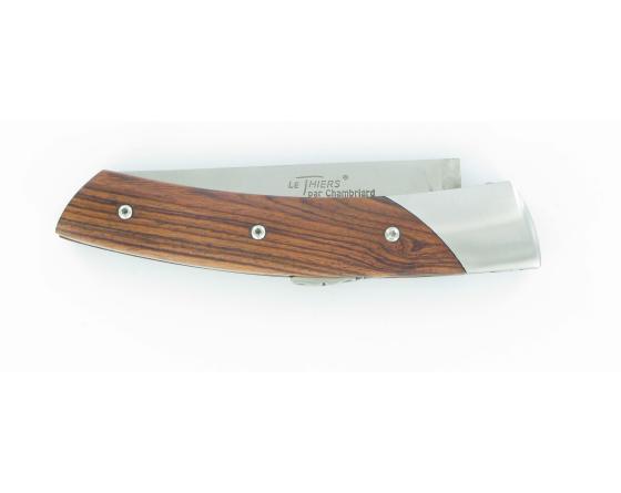 Trappeur BOIS DE VIOLETTE Couteau de Poche Le Thiers par Chambriard