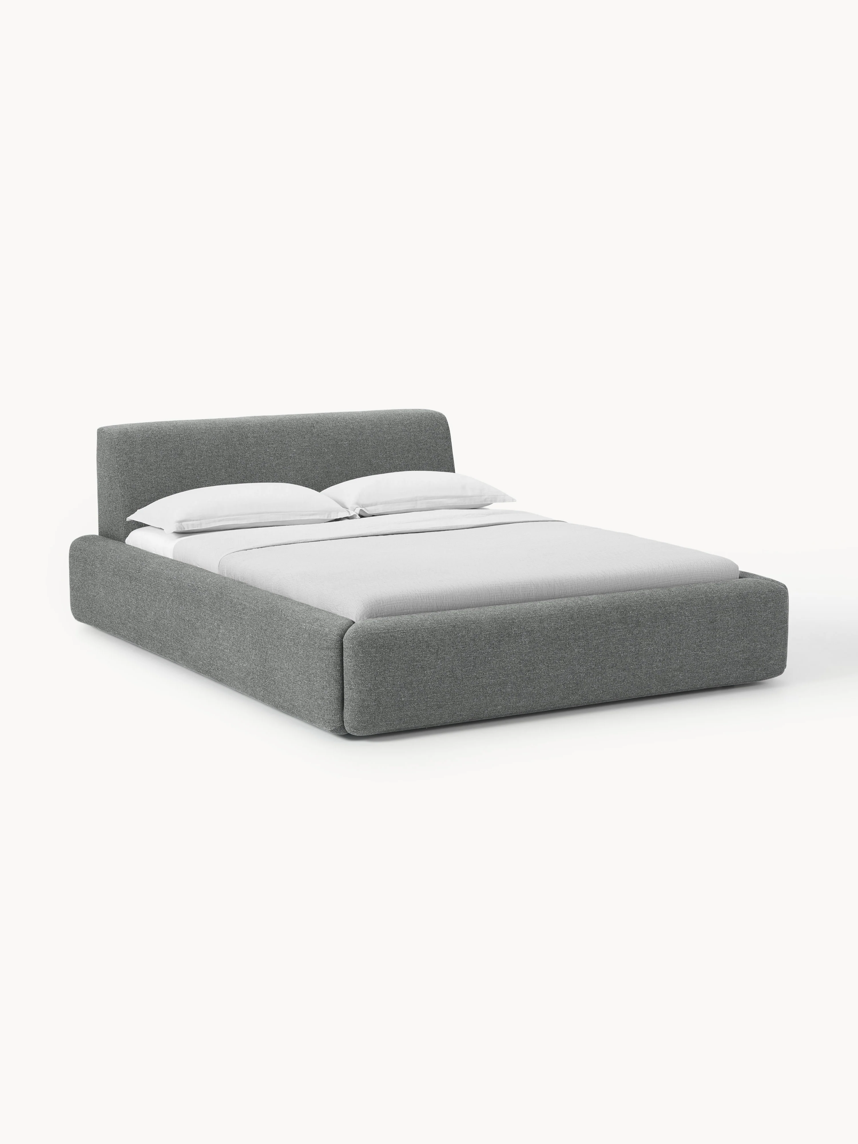 Gestoffeerd bed Melva met opbergruimte