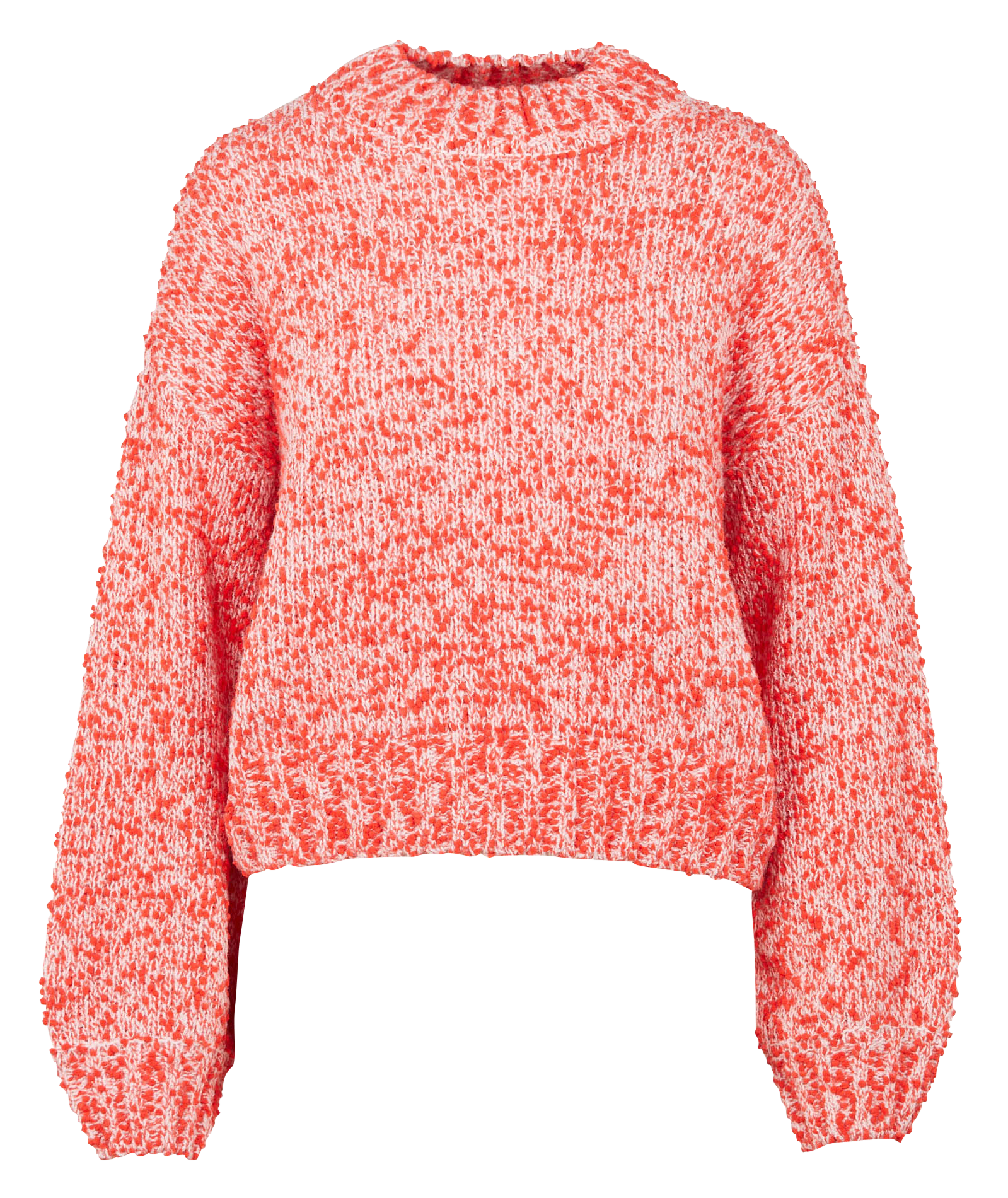 Pull col montant| Orange