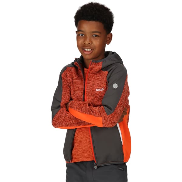 Veste polaire randonnée REGATTA DISSOLVER VII RUSTY ORANGE/SIGY