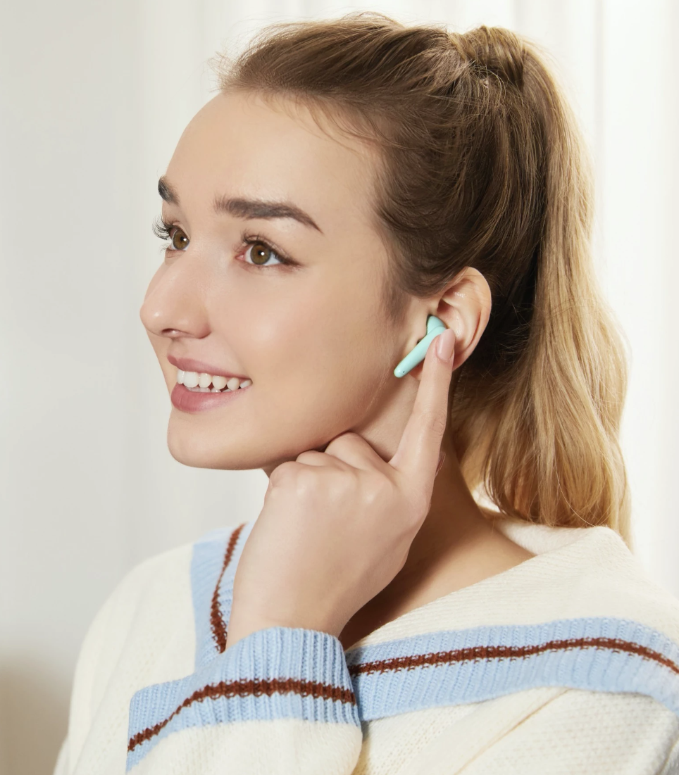 FreeBuds SE Bluetooth In-Ear Kopfhörer ANC Headset IPX4 mit Ladecase (55035211) - Blau