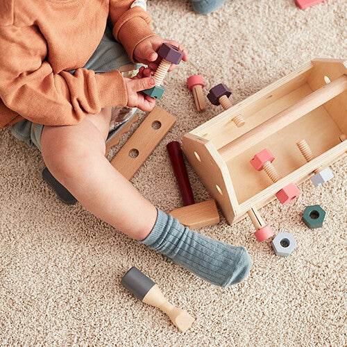Kids concept houten gereedschapskist kids hub