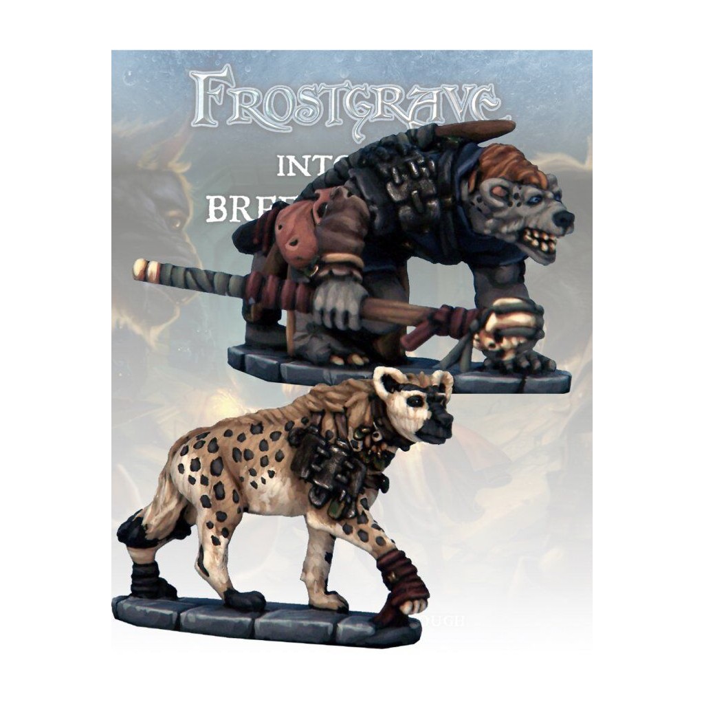 Frostgrave - Chasseur Gnoll et Hyène