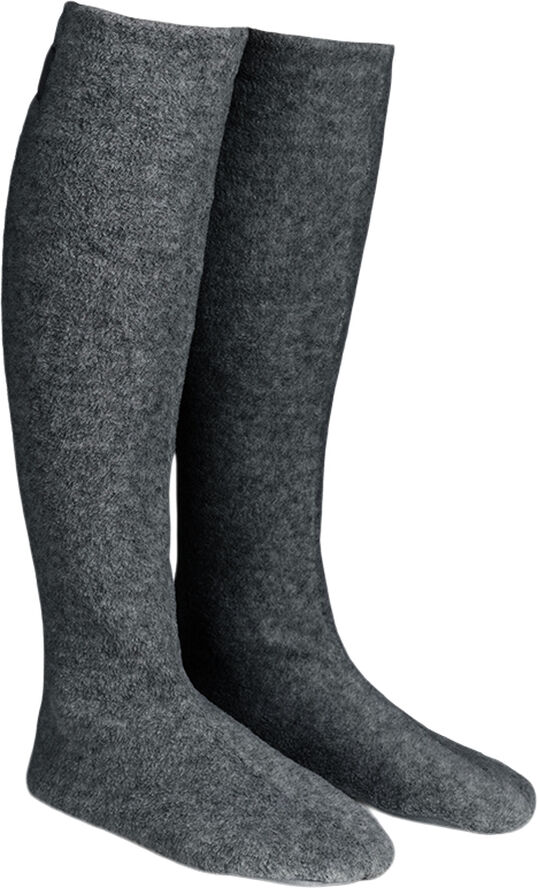 Karmameju Skincare COZY fleece sokker, Koksgrå Koks grå