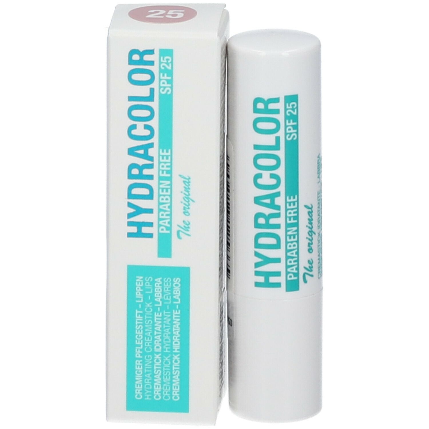 HYDRACOLOR Lippenpflege 25 glicine in einer Faltschachtel