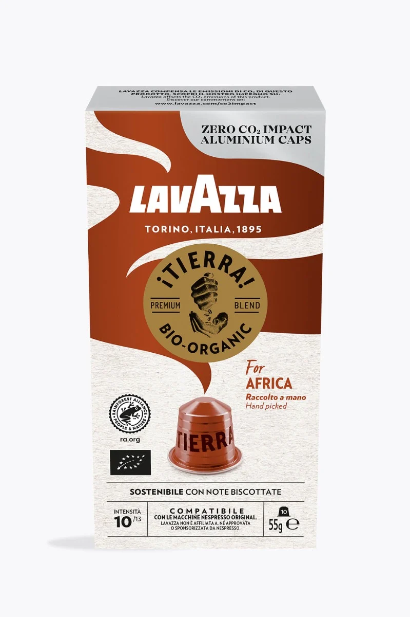 Lavazza Espresso Tierra For Africa Bio-Organic 10 Kapseln Nespresso® kompatibel