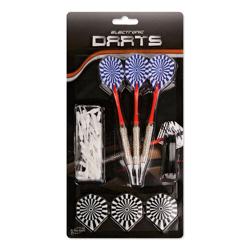 Conjunto de acessórios (3 dardos + 100 pontas + 3 penas + 3 hastes) Devessport