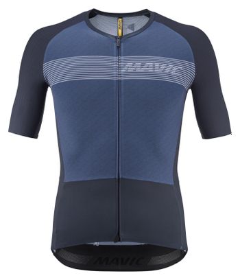 Maillot Manches Courtes Mavic Cosmic Bleu