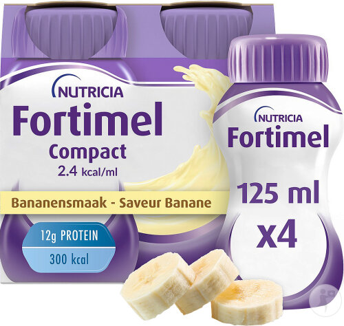 Fortimel Compact 2,4kcal Banane 4x125ml