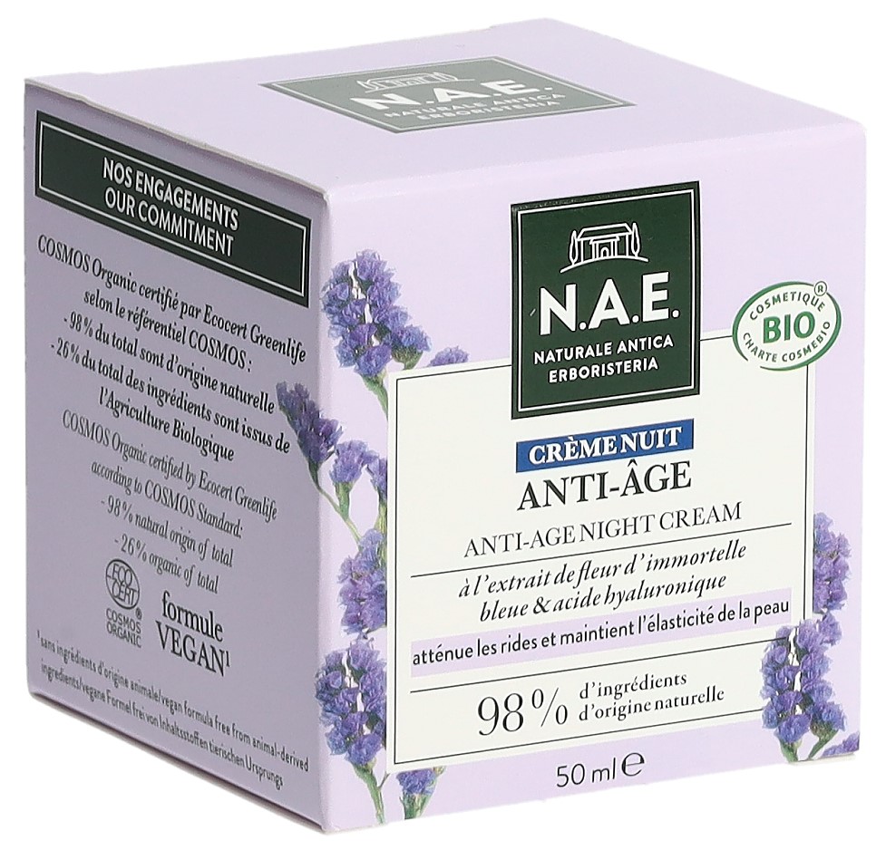N.A.E Face Care Anti-Age Night Cream Creme 50 ml