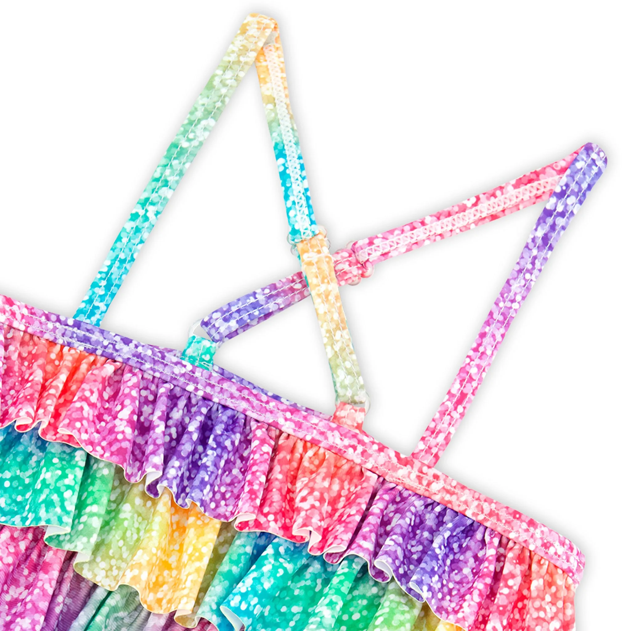 Deux par Deux Bikini UV Arc-En-Ciel 7-12ans