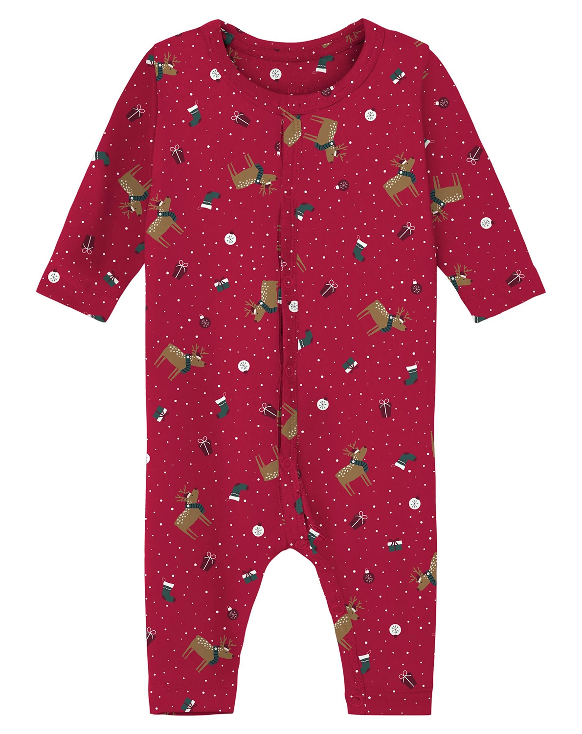 Strampler NBNVISMAS RENTIER in jester red