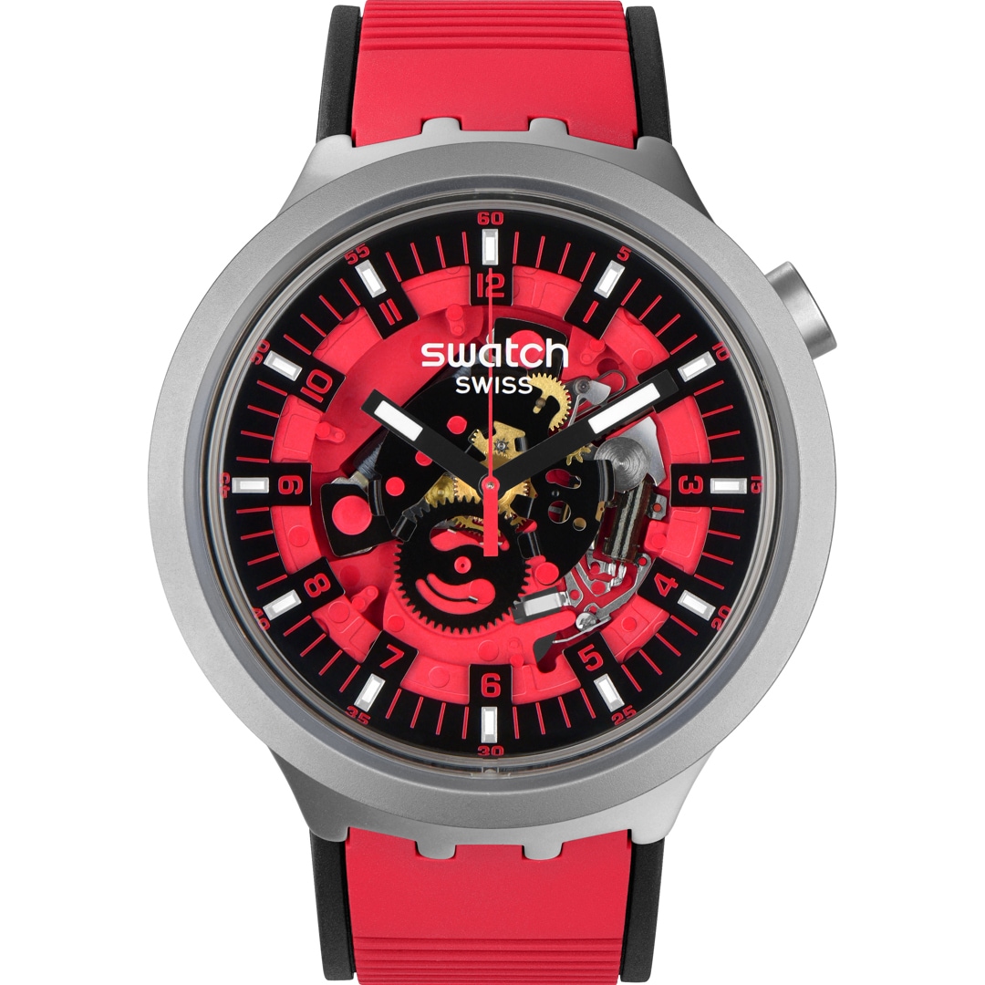 Swatch Big Bold Irony Lacquered Red Juicy