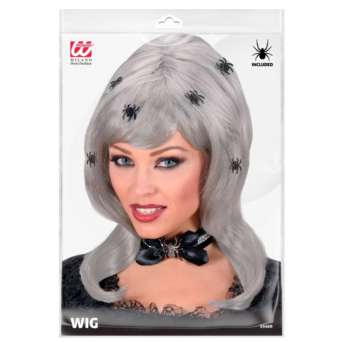 Halloween Pruik Spinnen