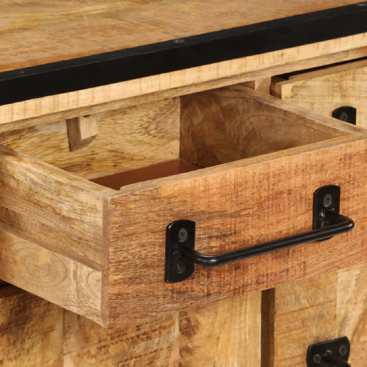 Helloshop26 Meuble TV bois de manguier 2502106