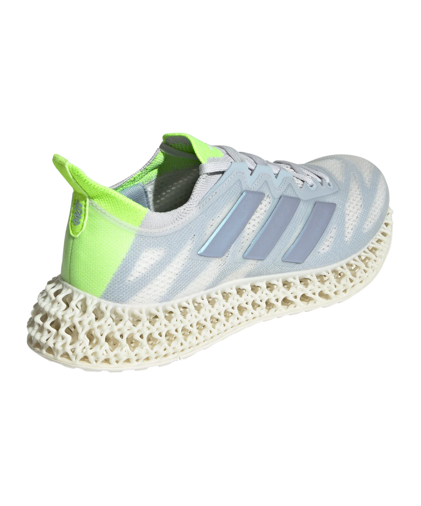 adidas 4DFWD 3 Damen Grau Lila Gelb Laufschuh