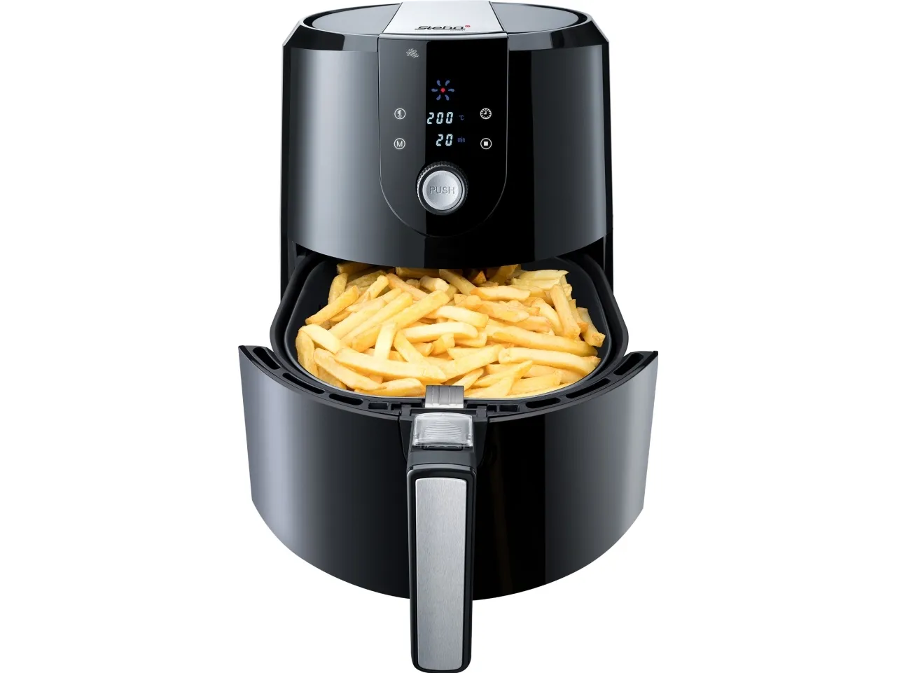 Steba HF 5000 XL - Varmluftsrister - 5,2 liter - 1,8 kW - sort