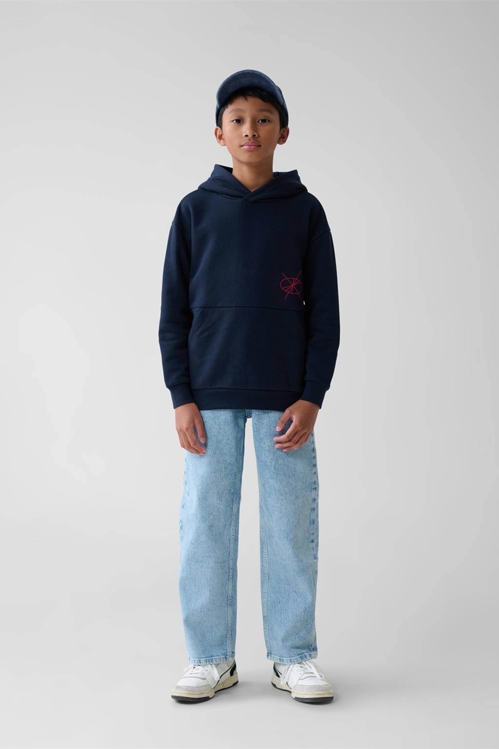 Shoeby hoodie donkerblauw