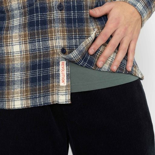 Revolution Multi Pocket Skjorte, Navy, S