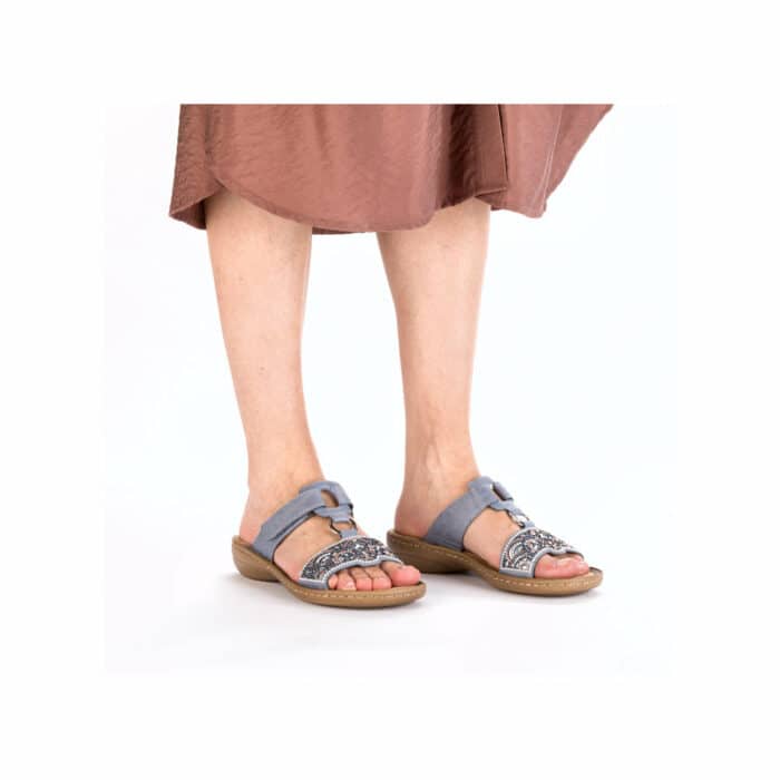 Rieker Sandal Dame 608K2-12
