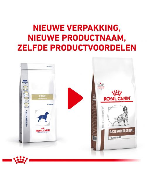 Royal Canin Veterinary Diet Fibre Response - Hondenvoer - 14 kg