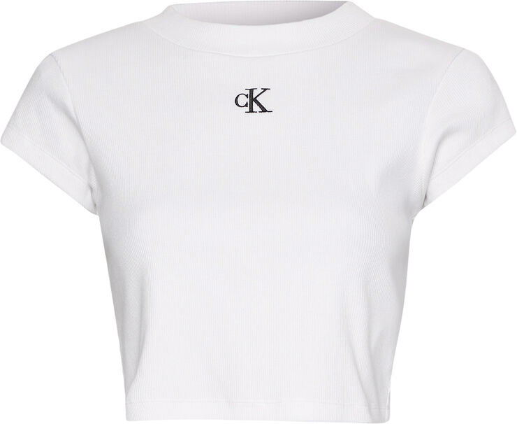 Calvin Klein CK RIB BABY TEE Yaf