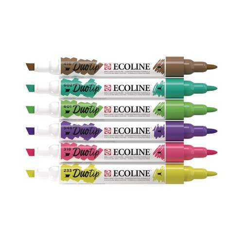 Talens ECOLINE® Duotip Marker Botanik-Set